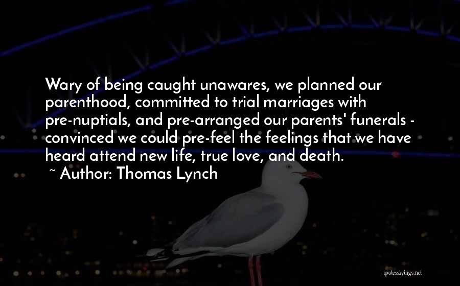 Arranged Quotes By Thomas Lynch