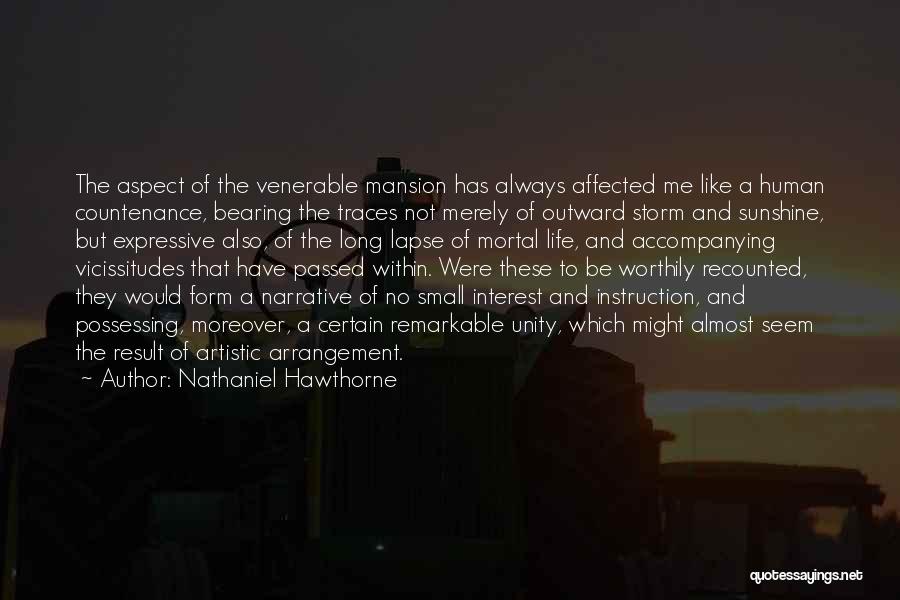 Arrangement Quotes By Nathaniel Hawthorne