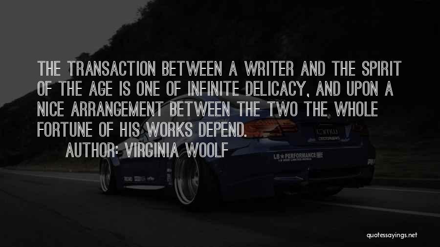 Arrangement Quotes By Virginia Woolf