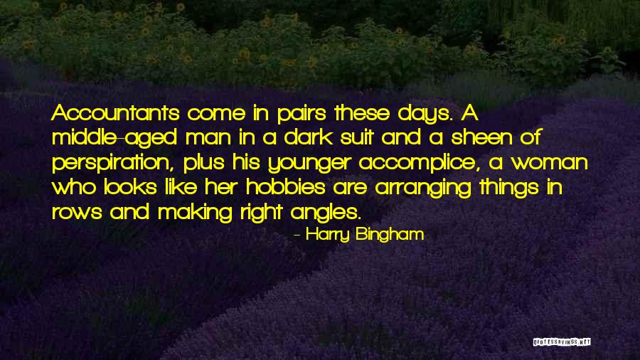 Arranging Things Quotes By Harry Bingham