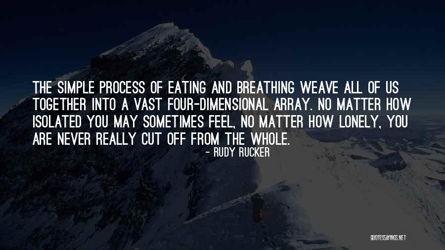 Array Quotes By Rudy Rucker Array Quotes By Rudy Rucker