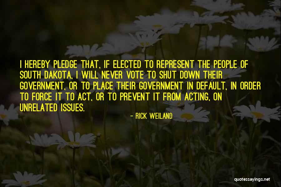 Arreaza Hezbollah Quotes By Rick Weiland Arreaza Hezbollah Quotes By Rick Weiland