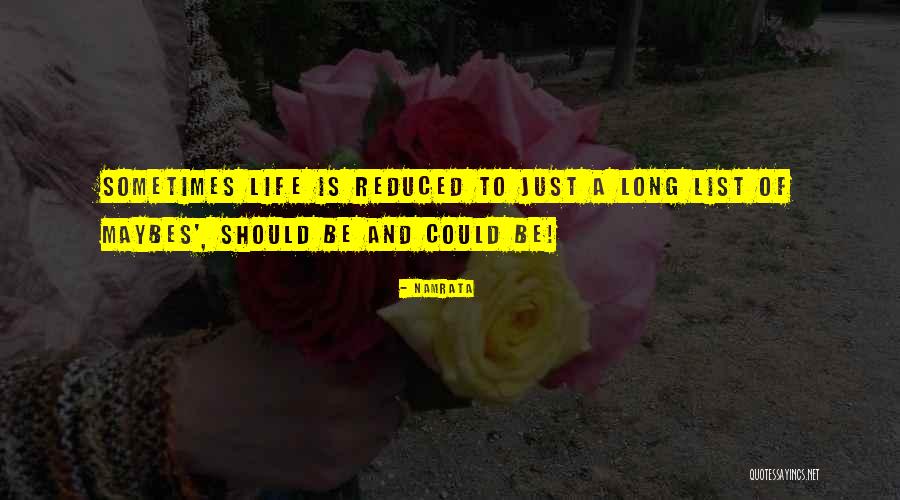 Arresoir Quotes By Namrata