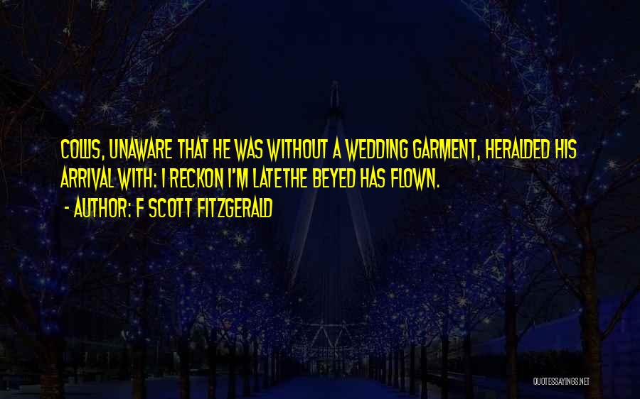 Arrival Quotes By F Scott Fitzgerald