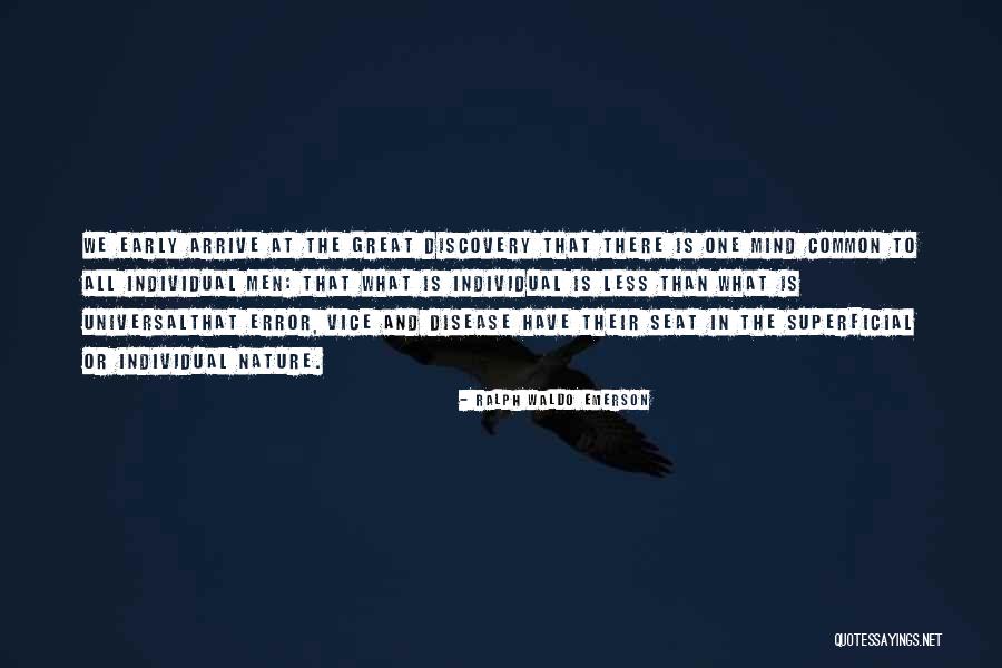 Arrive Early Quotes By Ralph Waldo Emerson Arrive Early Quotes By Ralph Waldo Emerson