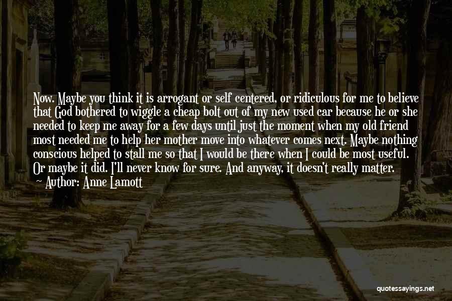 Arrogant Know It All Quotes By Anne Lamott