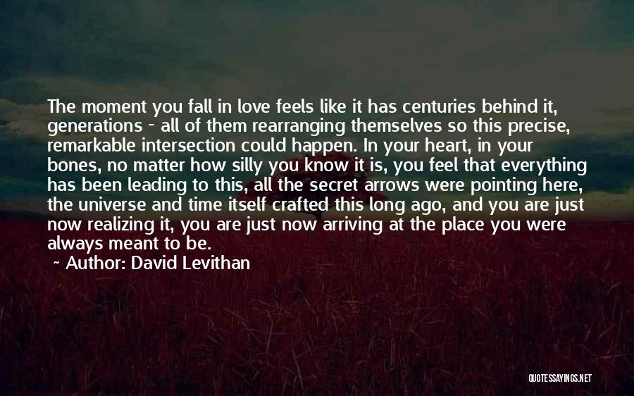 Arrows And Love Quotes By David Levithan