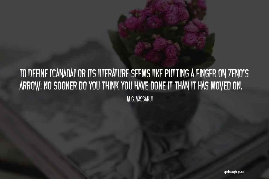 Arrows Quotes By M.G. Vassanji Arrows Quotes By M.G. Vassanji
