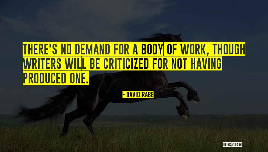 Arrullo Significado Quotes By David Rabe