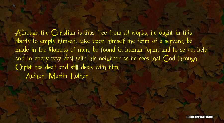 Arsenic And Old Lace Quotes By Martin Luther