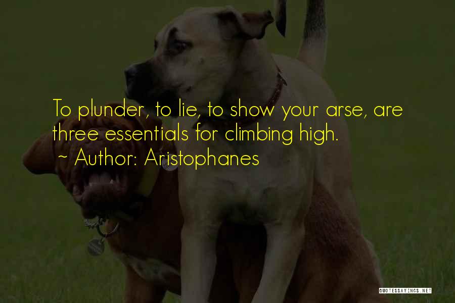 Arses Quotes By Aristophanes