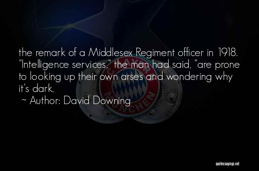 Arses Quotes By David Downing