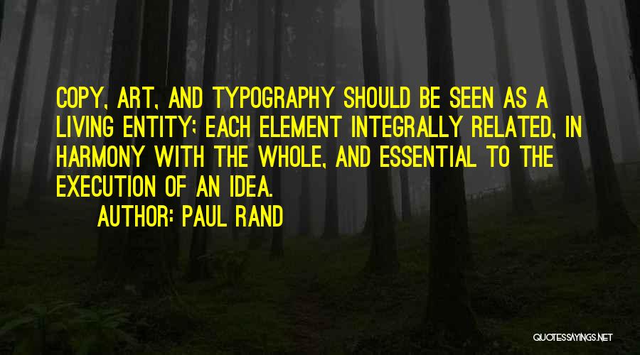 Art And Copy Quotes By Paul Rand