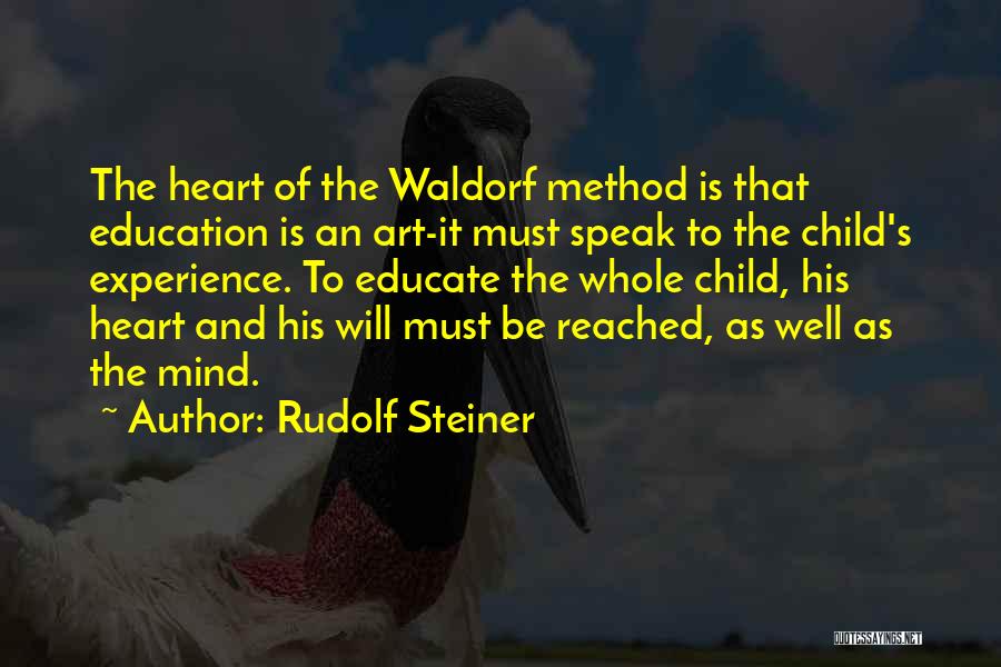 Art And Education Quotes By Rudolf Steiner