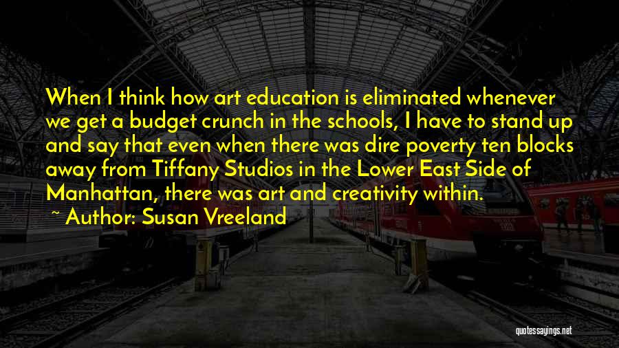 Art And Education Quotes By Susan Vreeland