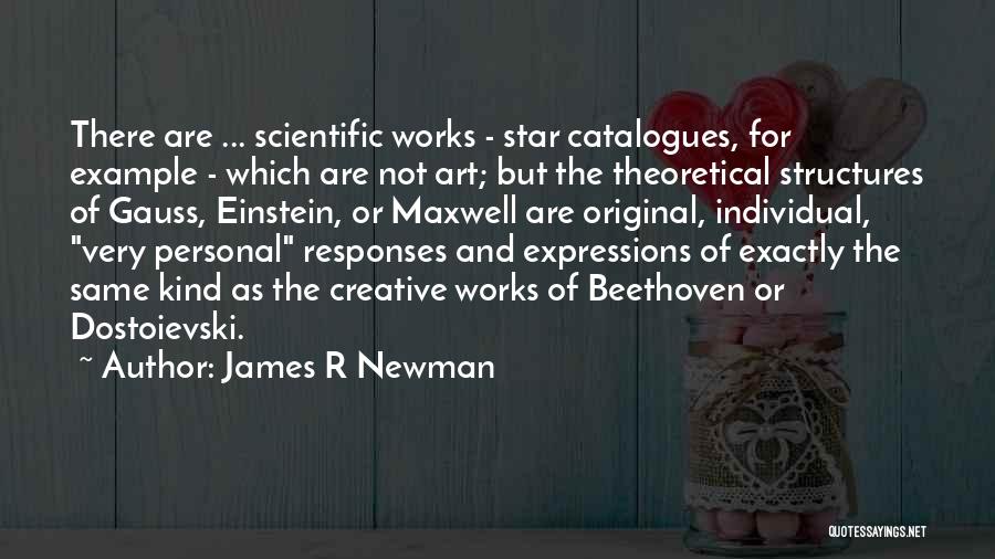 Art And Expression Quotes By James R Newman
