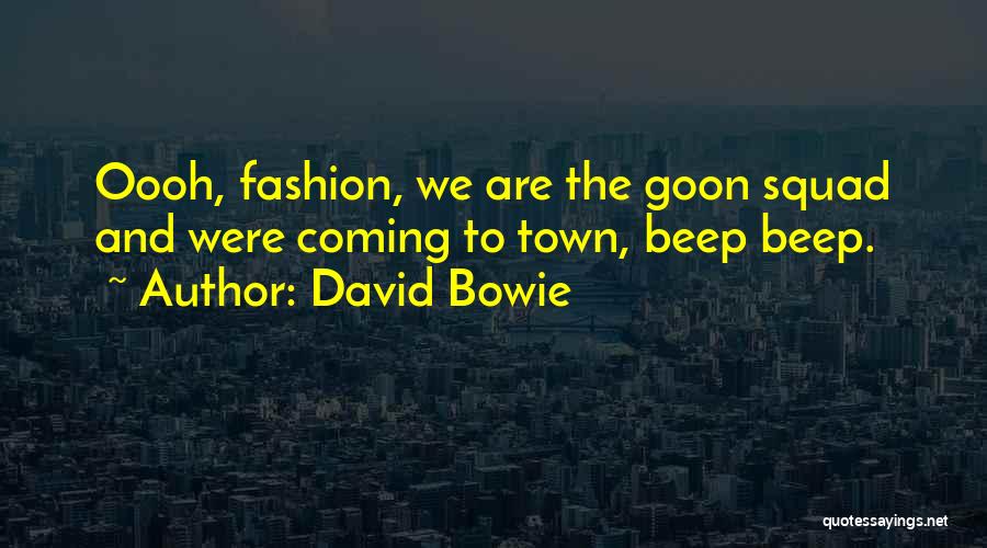 Art And Fashion Quotes By David Bowie