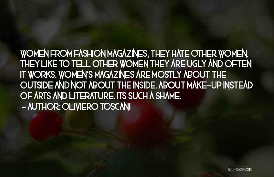 Art And Fashion Quotes By Oliviero Toscani