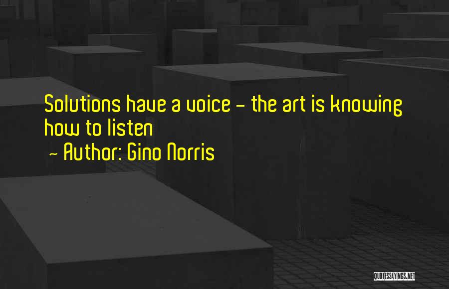 Art And Finding Yourself Quotes By Gino Norris