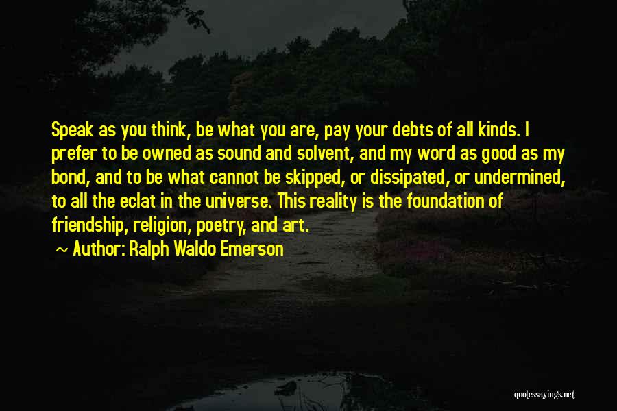 Art And Friendship Quotes By Ralph Waldo Emerson