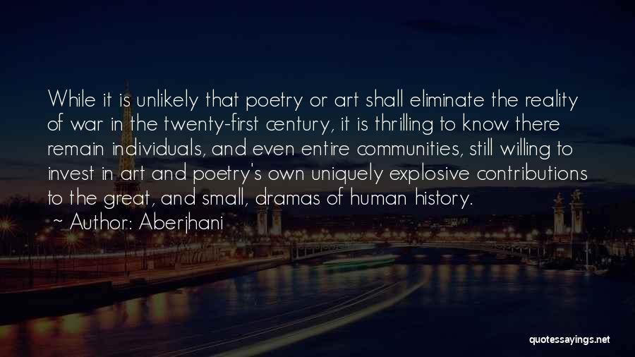 Art And History Quotes By Aberjhani