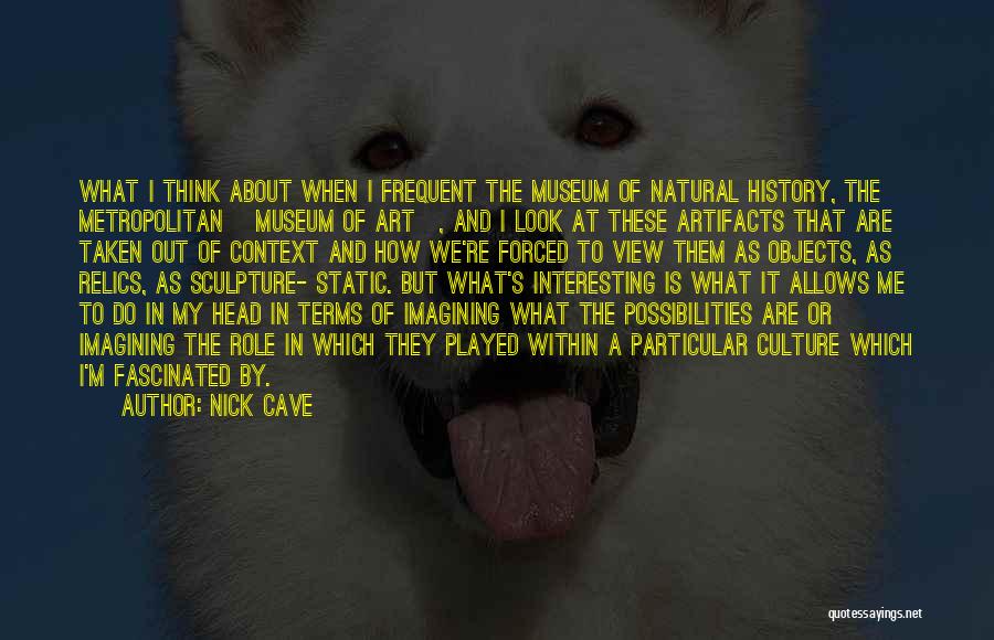 Art And History Quotes By Nick Cave