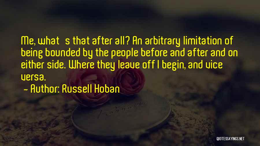 Art And History Quotes By Russell Hoban