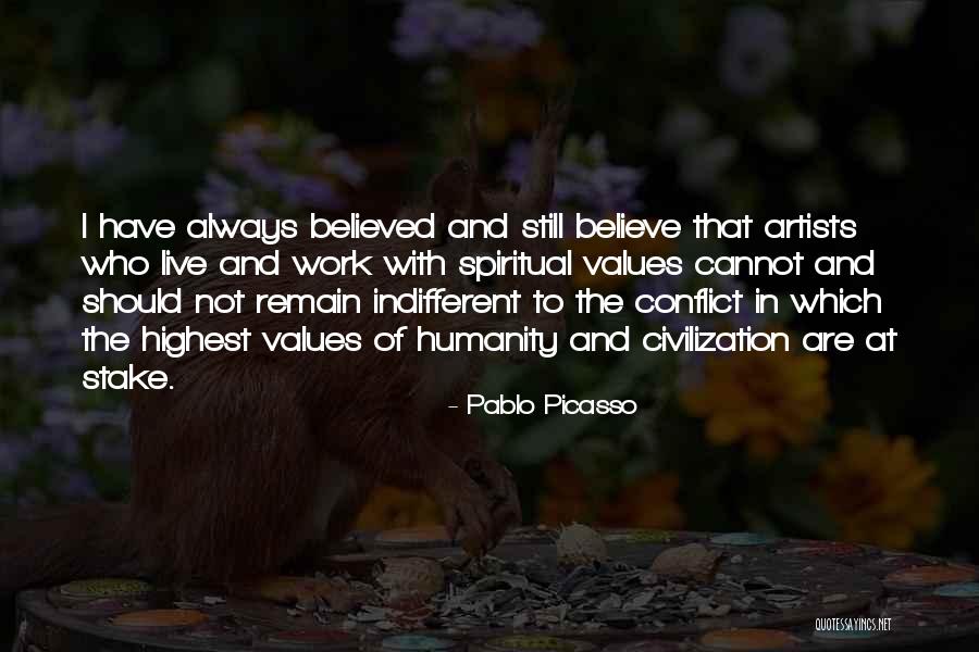 Art And Humanity Quotes By Pablo Picasso Art And Humanity Quotes By Pablo Picasso