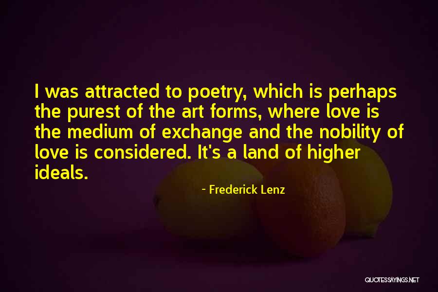 Art And Love Quotes By Frederick Lenz