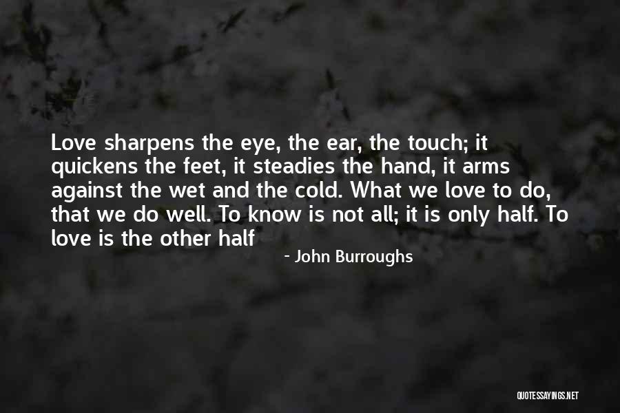 Art And Love Quotes By John Burroughs