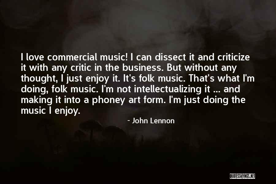 Art And Love Quotes By John Lennon