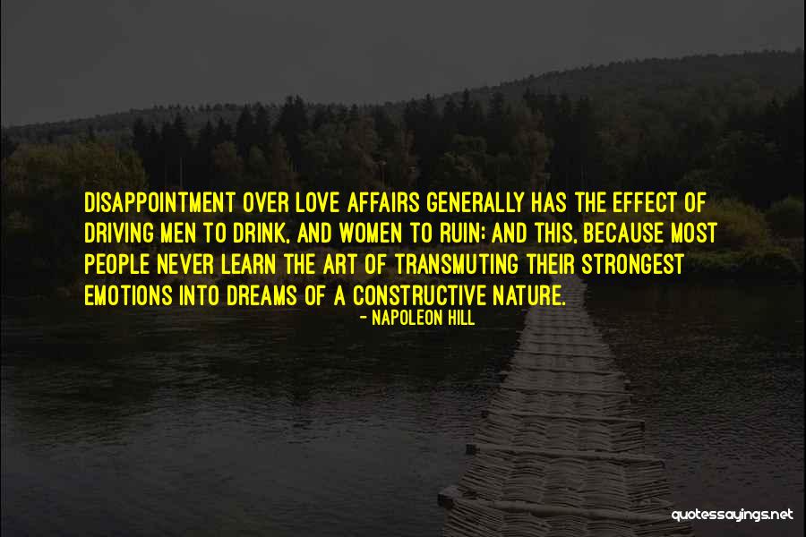 Art And Love Quotes By Napoleon Hill