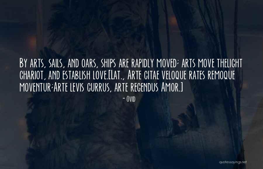 Art And Love Quotes By Ovid