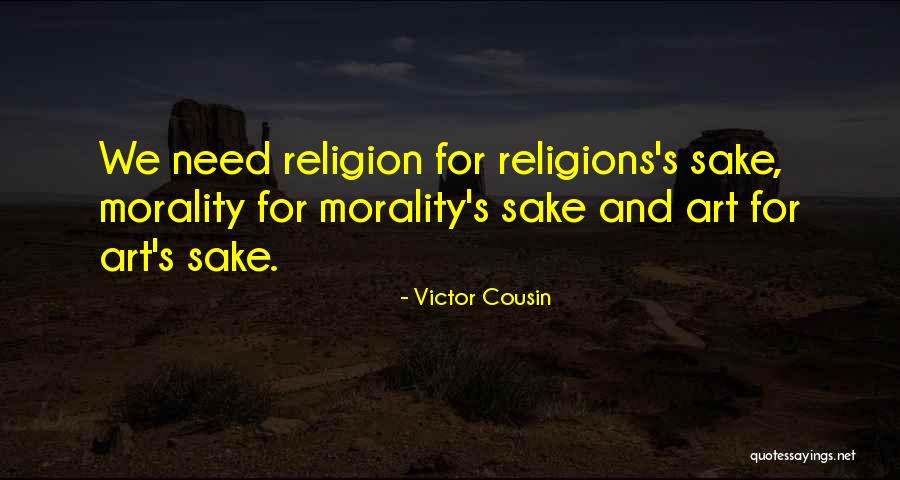 Art And Morality Quotes By Victor Cousin Art And Morality Quotes By Victor Cousin