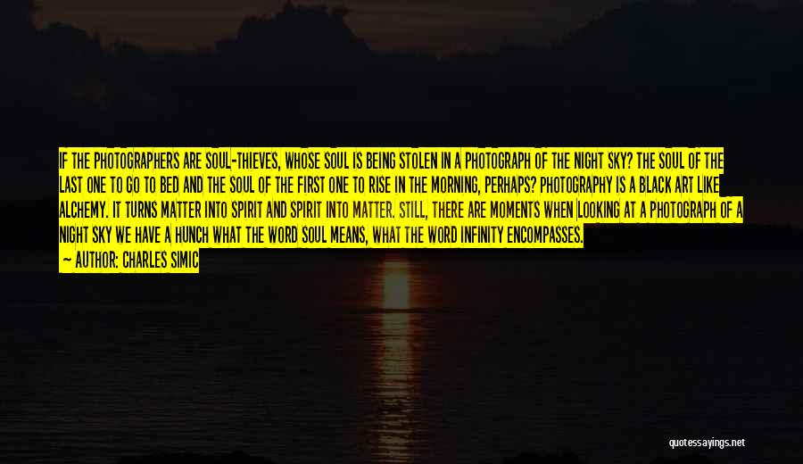 Art And Photography Quotes By Charles Simic