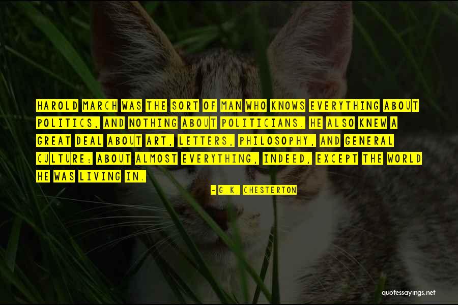 Art And Politics Quotes By G.K. Chesterton Art And Politics Quotes By G.K. Chesterton