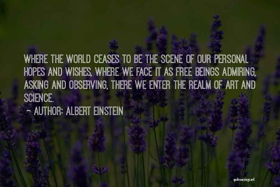 Art And Science Quotes By Albert Einstein