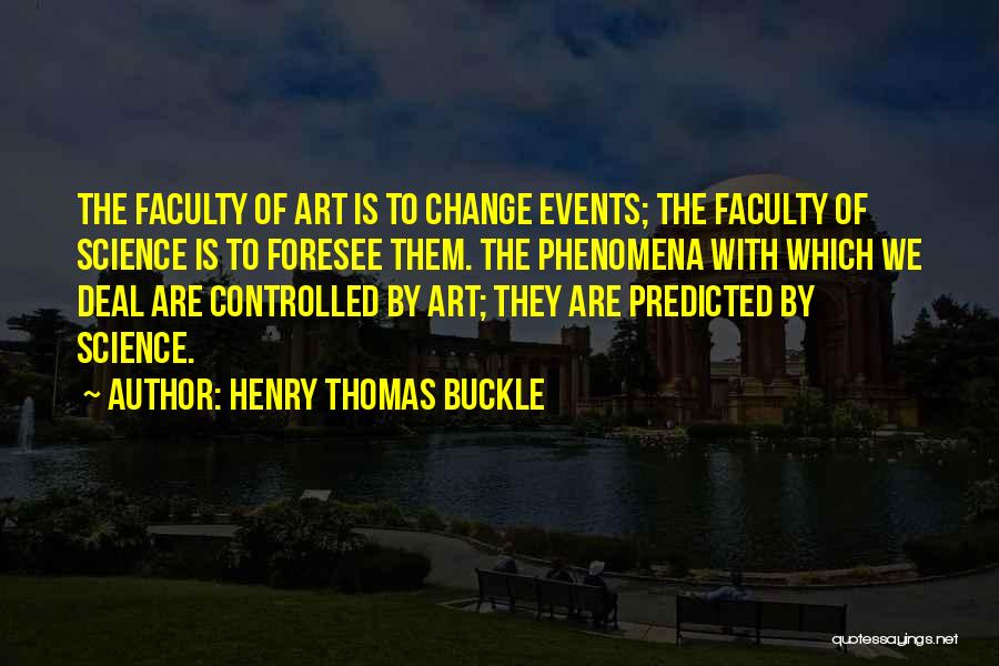 Art And Science Quotes By Henry Thomas Buckle