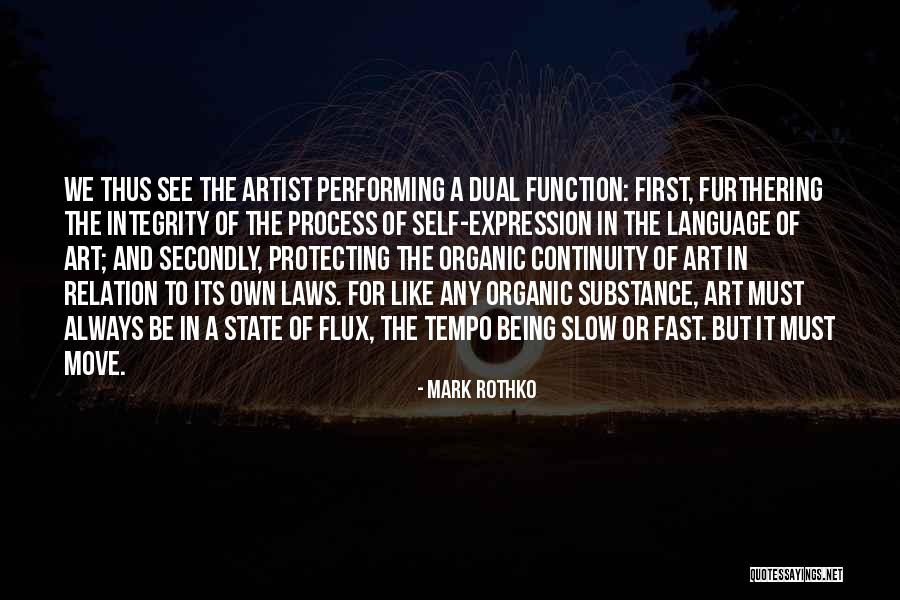 Art And Self Expression Quotes By Mark Rothko Art And Self Expression Quotes By Mark Rothko