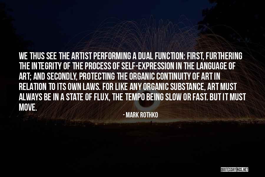 Art And Self Expression Quotes By Mark Rothko