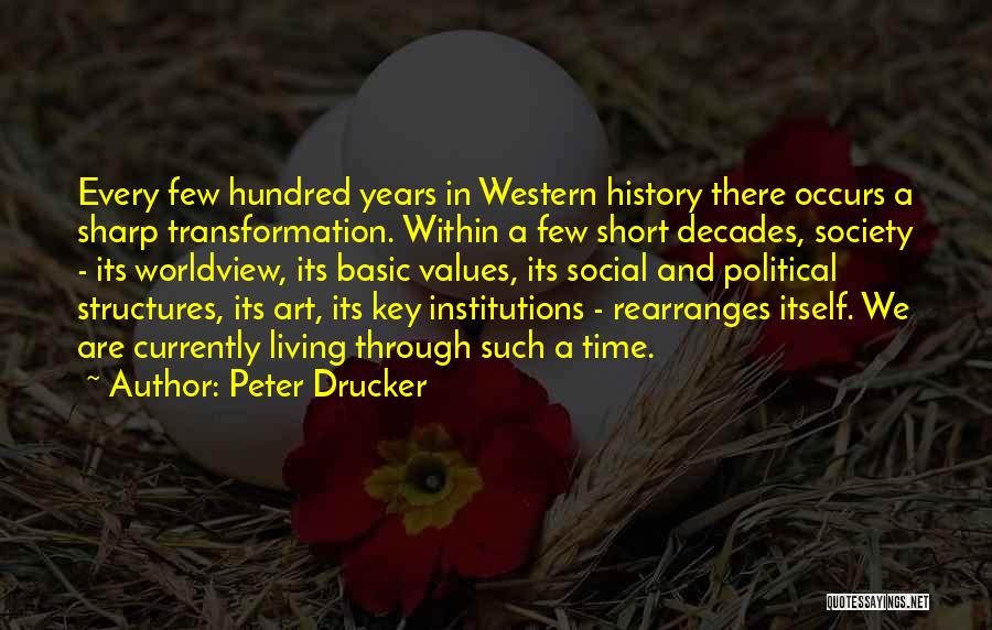 Art And Society Quotes By Peter Drucker