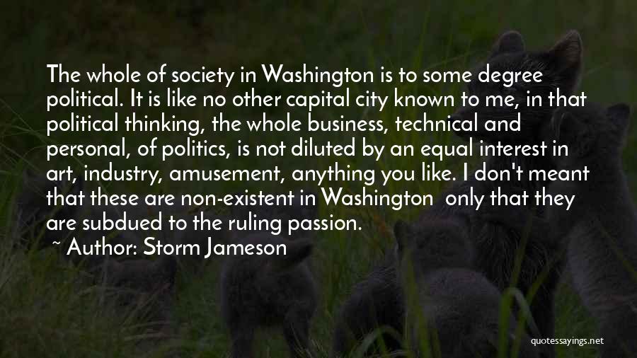 Art And Society Quotes By Storm Jameson