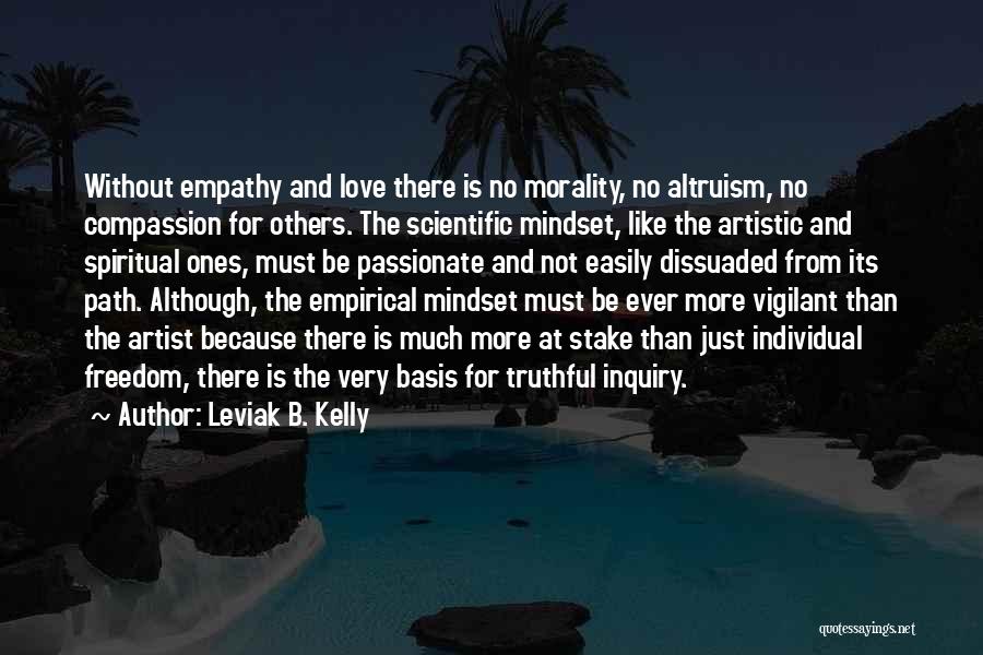 Art And Spirituality Quotes By Leviak B. Kelly