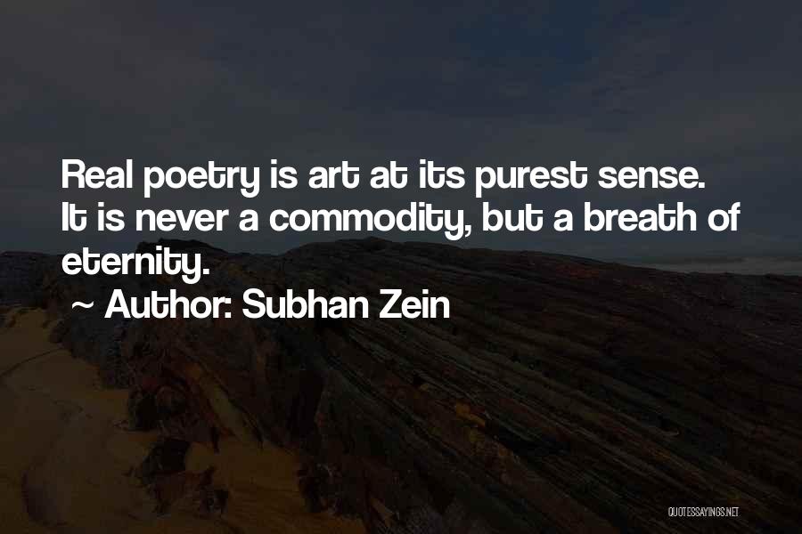 Art And Spirituality Quotes By Subhan Zein