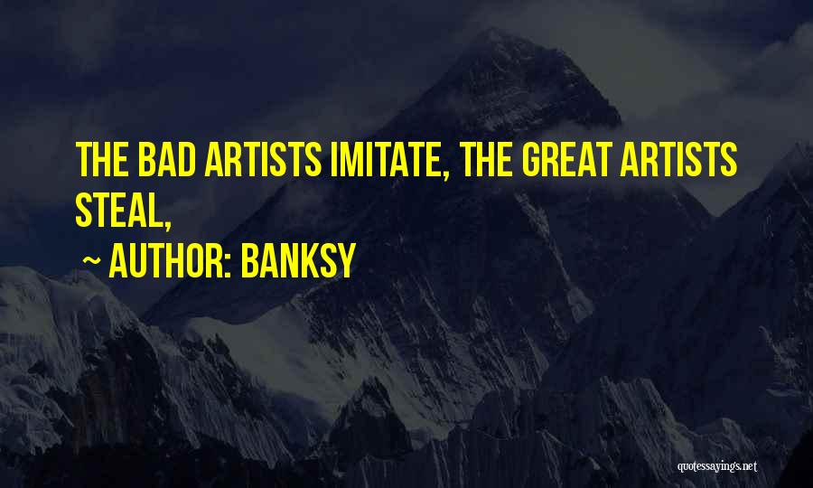 Art And Stealing Quotes By Banksy