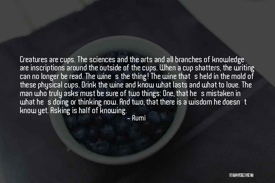 Art And Wine Quotes By Rumi Art And Wine Quotes By Rumi