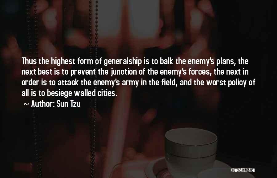 Art Attack Quotes By Sun Tzu