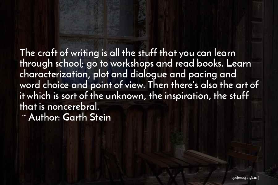 Art Books Quotes By Garth Stein