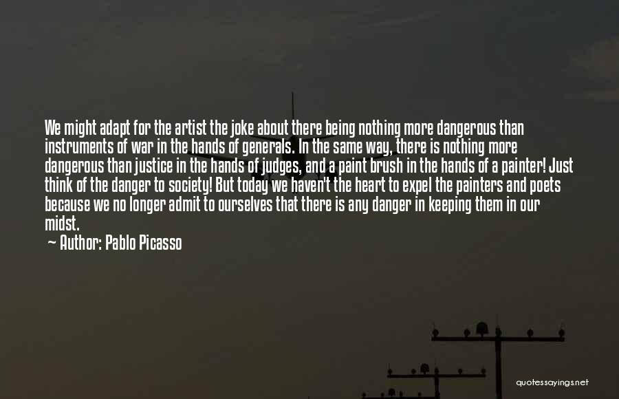 Art Brush Quotes By Pablo Picasso