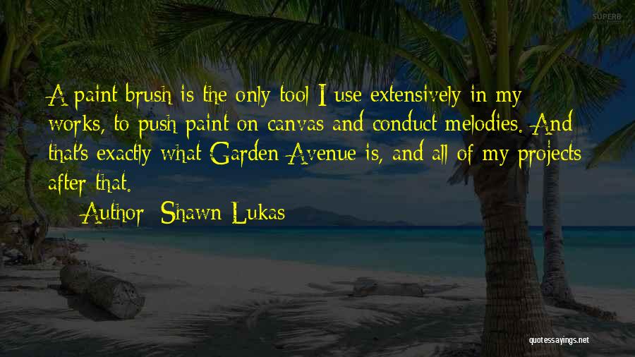 Art Brush Quotes By Shawn Lukas